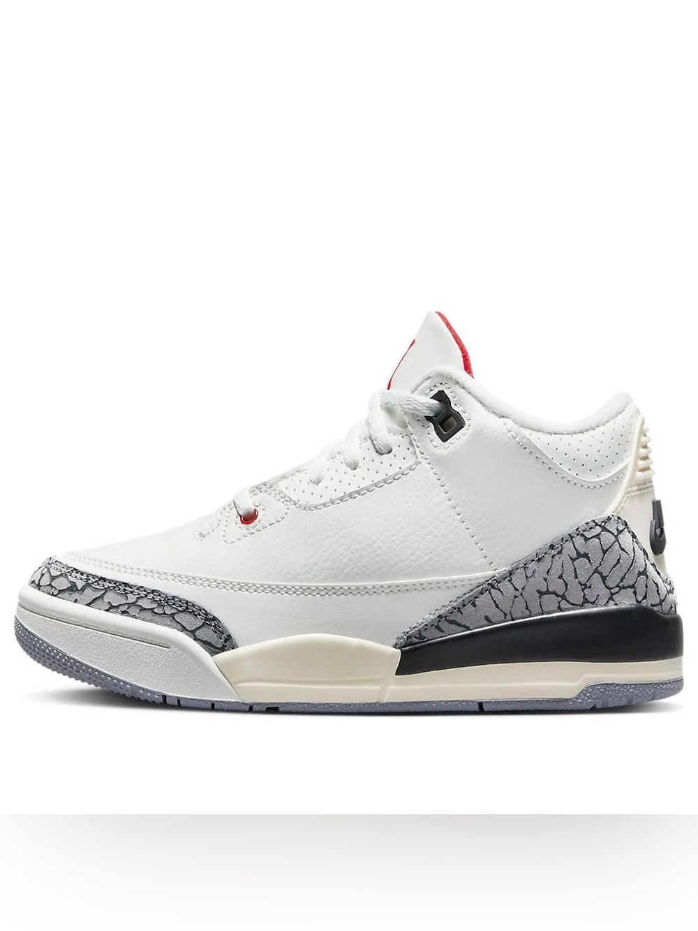 NIKE Air Jordan 3 Retro PS White Cement Reimagined Sneakers
